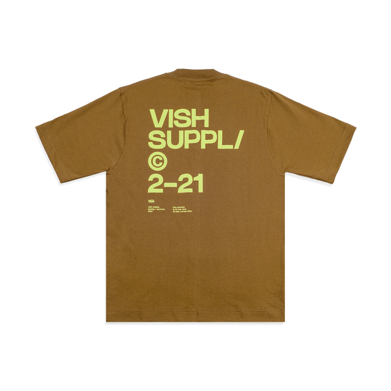 Supply Brown SS Tee